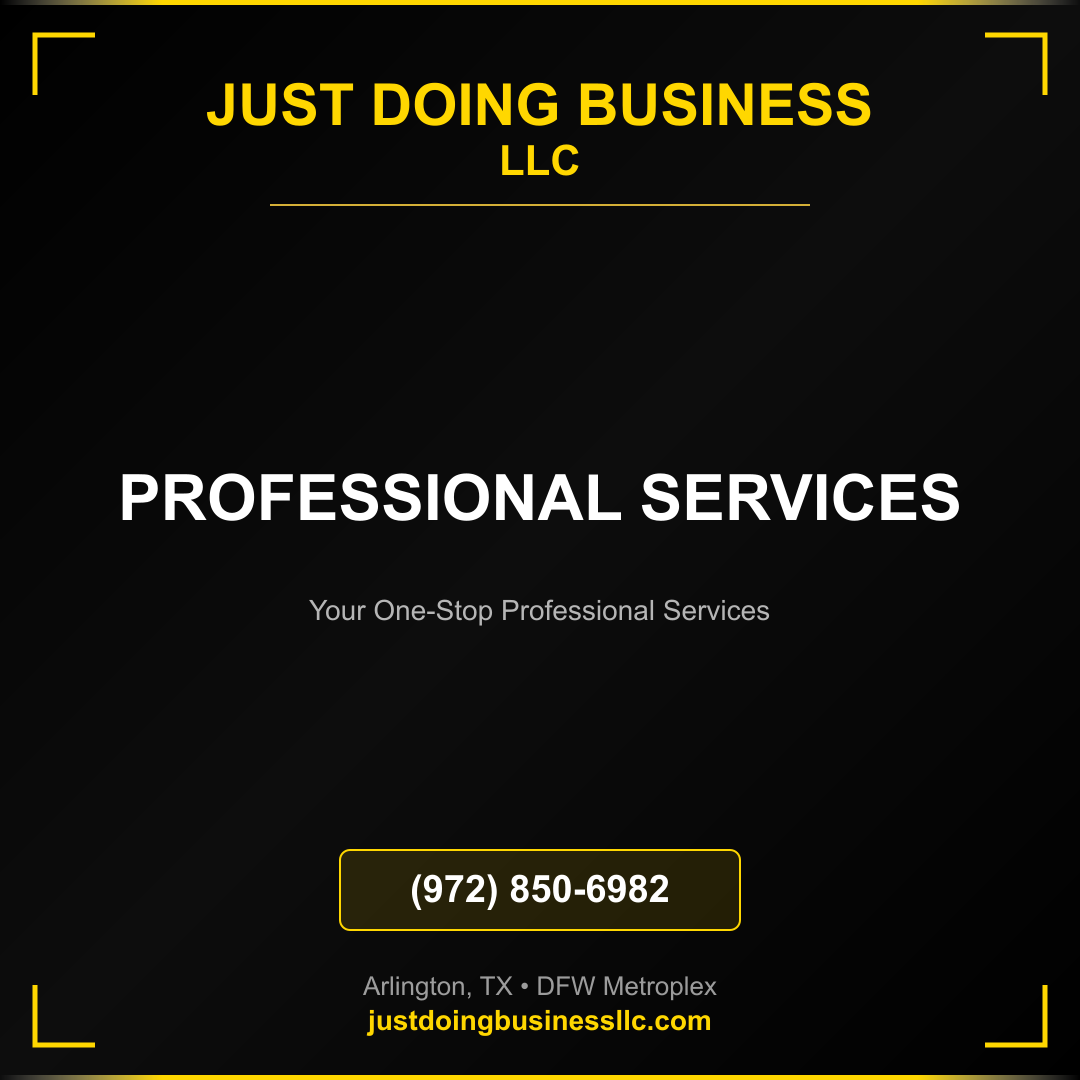 Fingerprinting - Just Doing Business LLC